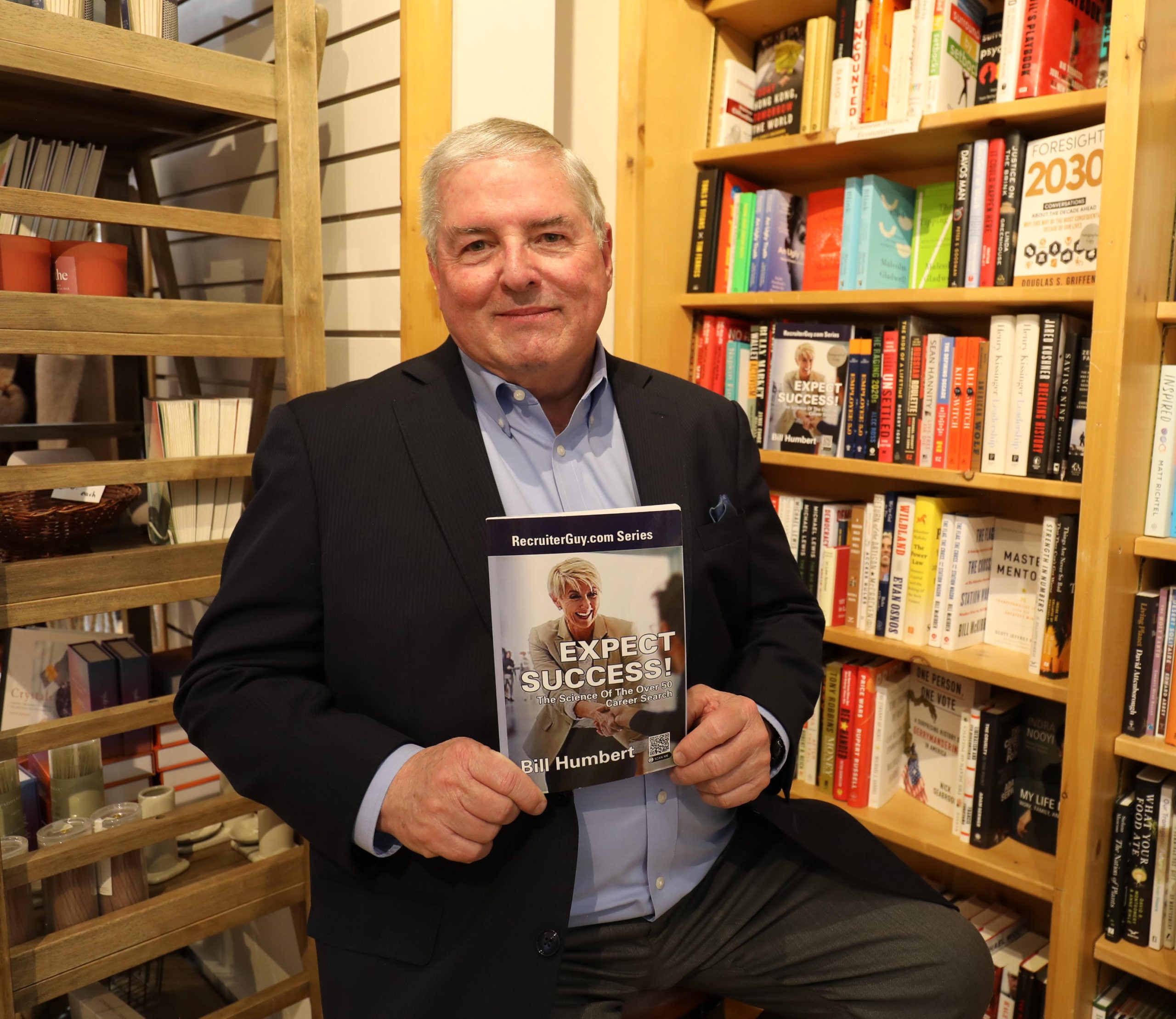 Talent Attraction Consultatant at Dolly's Bookstore in Park City, Utah with his book, Expect Success.